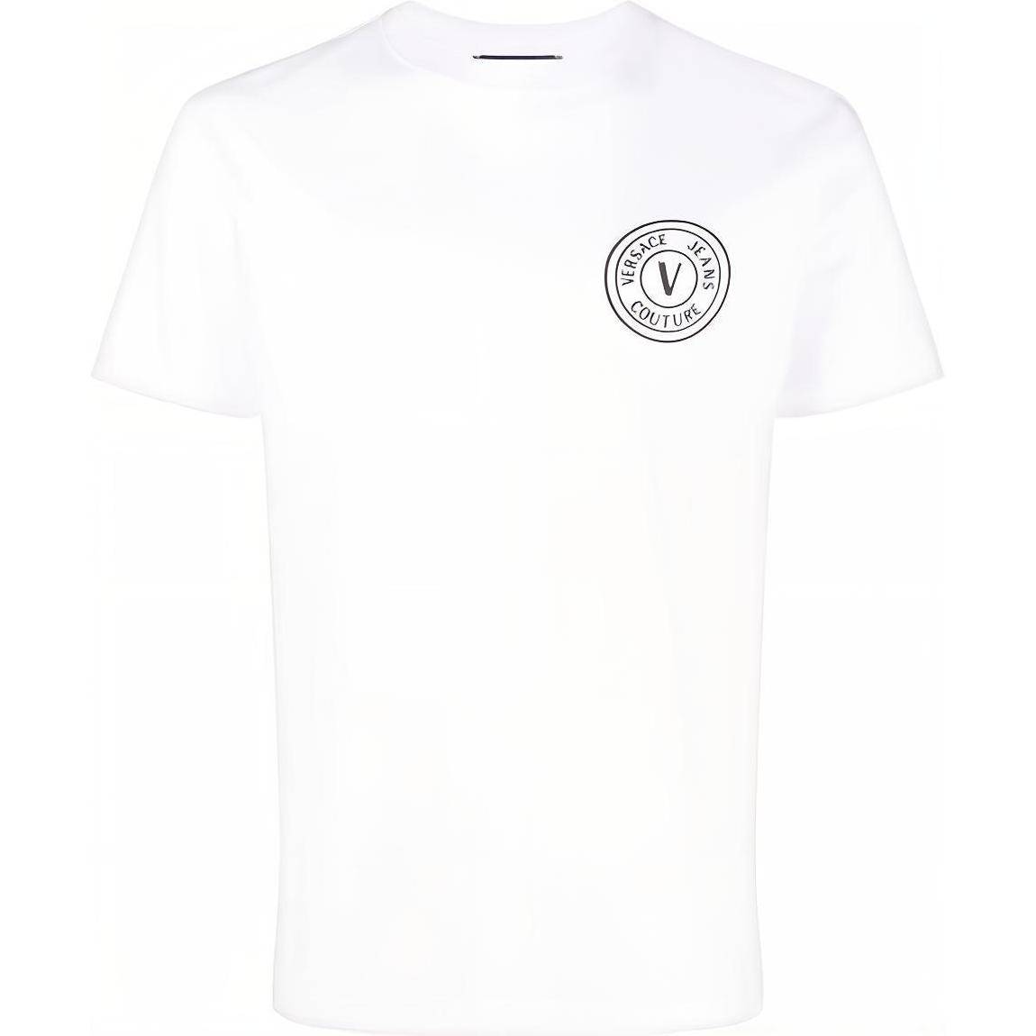 Футболка с принтом логотипа VERSACE JEANS COUTURE, белый
Футболка с принтом логотипа VERSACE JEANS COUTURE, белый