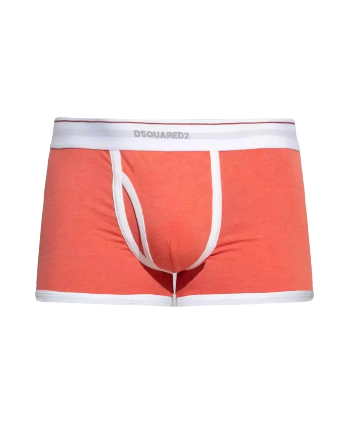 Хлопковые боксерские шорты с логотипом Dsquared2, красный
Хлопковые боксерские шорты с логотипом Dsquared2, красный