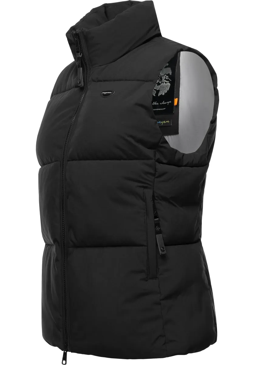 Стеганый жилет Ragwear "Айлиш", стильный женский жилет, идеально подходящий для переходного периода, черный
Стеганый жилет Ragwear "Айлиш", стильный женский жилет, идеально подходящий для переходного периода, черный