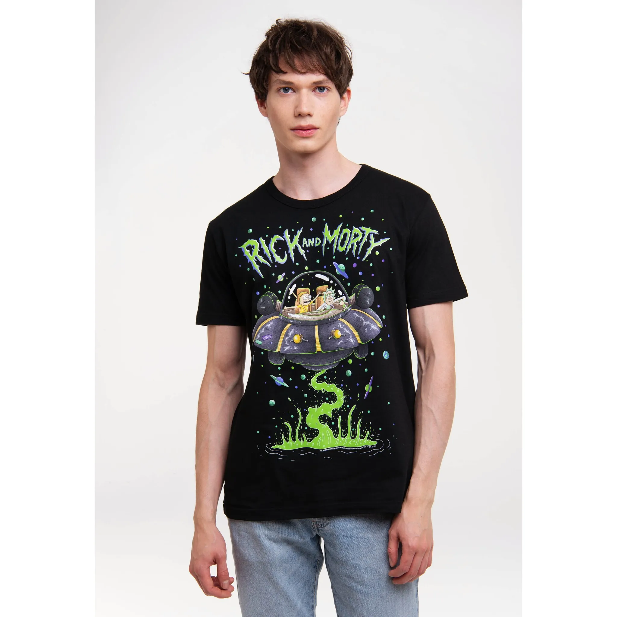 Футболка Logoshirt "Рик и Морти - Космический корабль" с лицензионным принтом, черный
Футболка Logoshirt "Рик и Морти - Космический корабль" с лицензионным принтом, черный