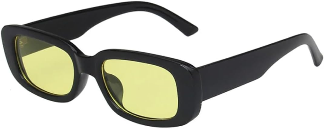 Модные женские солнцезащитные очки маленького размера в конфетной оправе, мужские очки для путешествий, рыбалки, вождения, защита от УФ-излучения UV400 VVTWSSW, Black Yellow
Модные женские солнцезащитные очки маленького размера в конфетной оправе, мужские очки для путешествий, рыбалки, вождения, защита от УФ-излучения UV400 VVTWSSW, Black Yellow