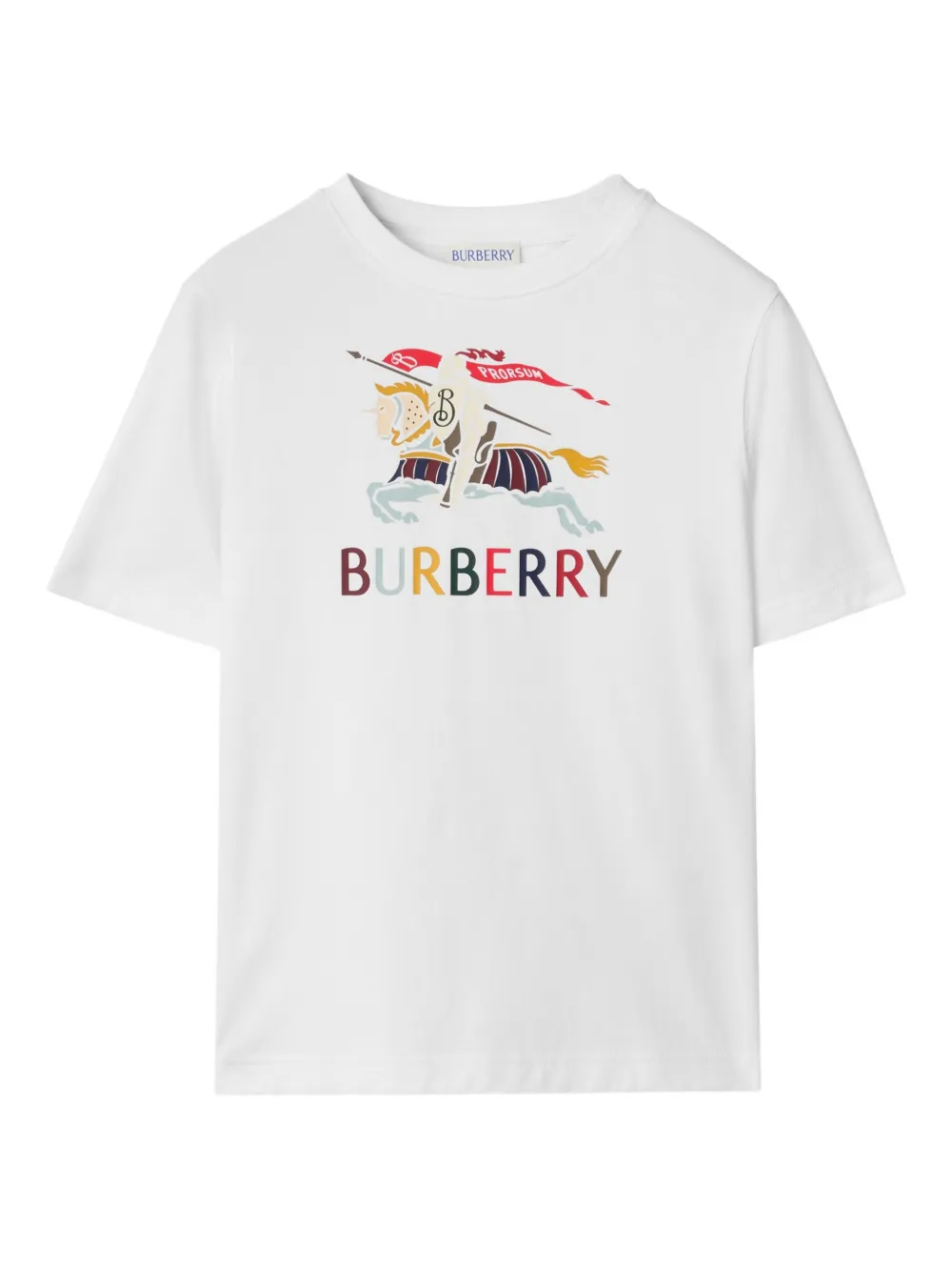 Хлопковая футболка с принтом EKD Burberry Kids, белый
Хлопковая футболка с принтом EKD Burberry Kids, белый
