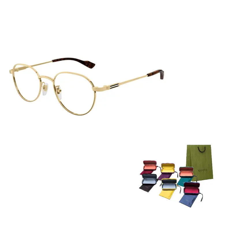 GUCCI Очки с круглой оправой, Gold
GUCCI Очки с круглой оправой, Gold