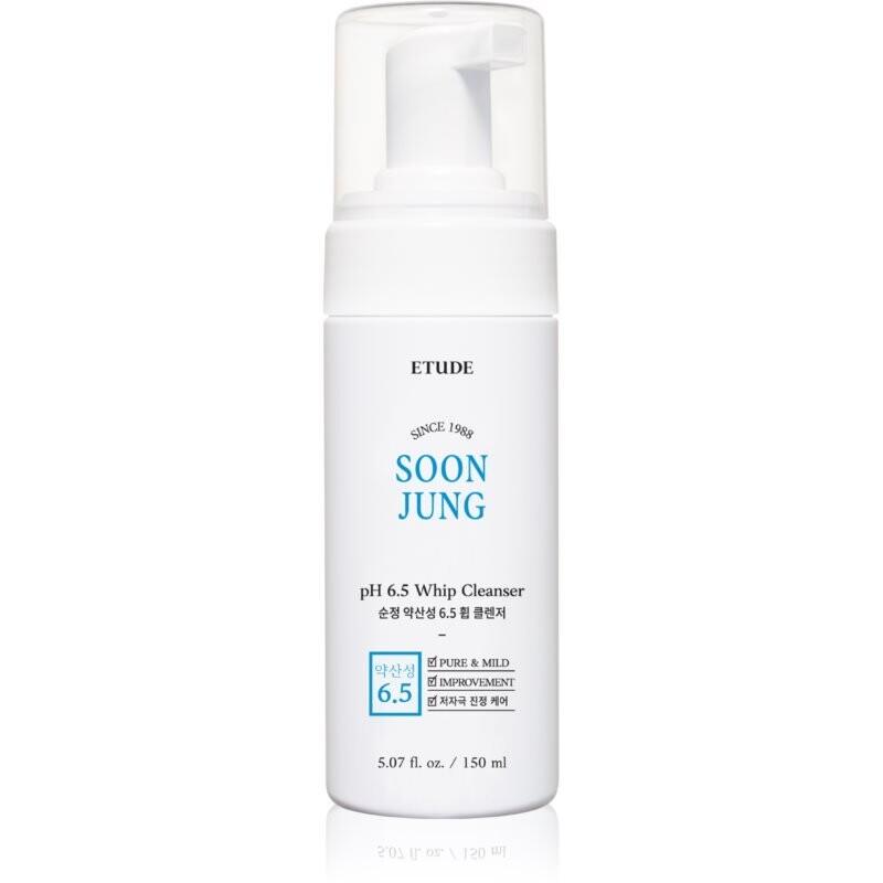 ETUDE OnceJung pH 6.5 Whip Cleanser нежная очищающая пенка для чувствительной и склонной к раздражениям кожи 150 мл Inna Marka
ETUDE OnceJung pH 6.5 Whip Cleanser нежная очищающая пенка для чувствительной и склонной к раздражениям кожи 150 мл Inna Marka