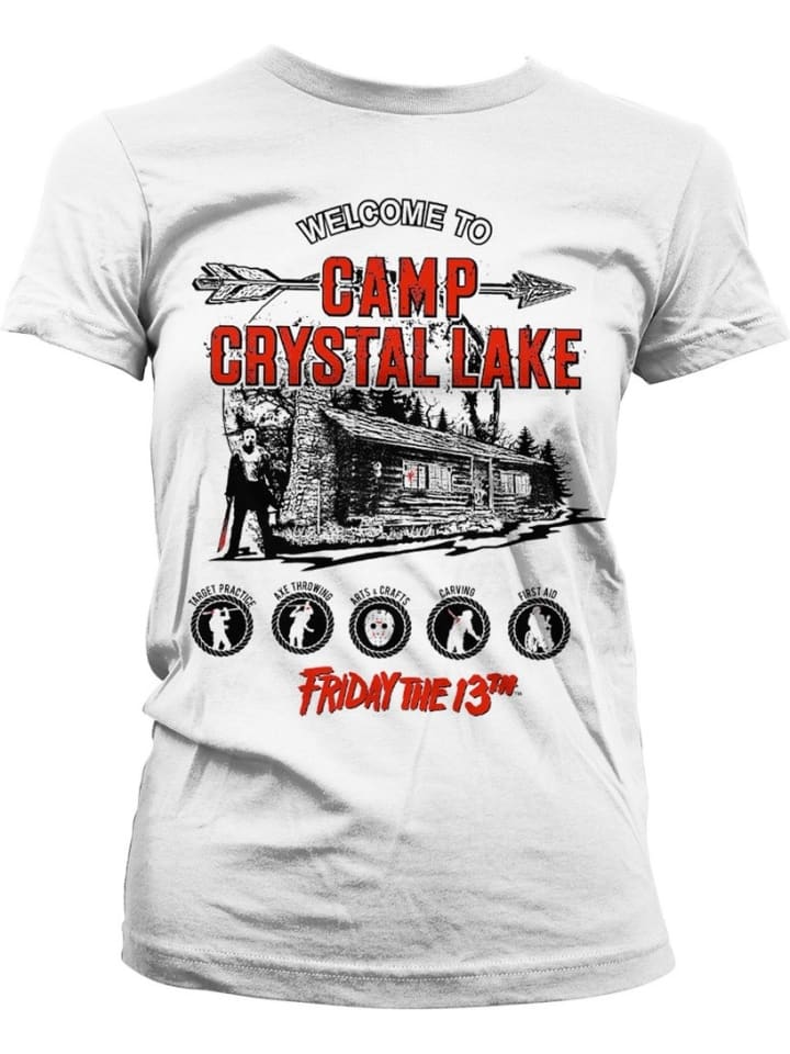 Friday The 13th Белая футболка, Белый, Friday The 13th Белая футболка
Friday The 13th Белая футболка, Белый, Friday The 13th Белая футболка
