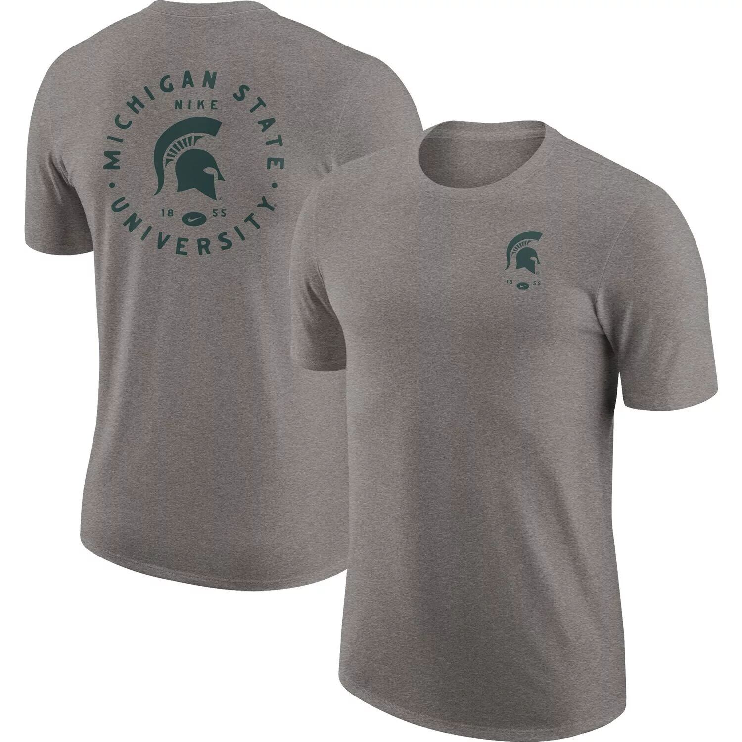Мужская серая футболка с логотипом Michigan State Spartans 2-Hit Tri-Blend Performance Nike, Серый, Мужская серая футболка с логотипом Michigan State Spartans 2-Hit Tri-Blend Performance Nike
Мужская серая футболка с логотипом Michigan State Spartans 2-Hit Tri-Blend Performance Nike, Серый, Мужская серая футболка с логотипом Michigan State Spartans 2-Hit Tri-Blend Performance Nike