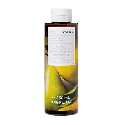 Восстанавливающий гель для душа с бергамотом и грушей с активным алоэ вера 250 мл, Korres 
Восстанавливающий гель для душа с бергамотом и грушей с активным алоэ вера 250 мл, Korres