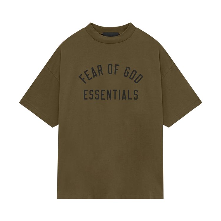 Футболка Fear of God Essentials Jersey Crewneck Tee Olive, зеленый
Футболка Fear of God Essentials Jersey Crewneck Tee Olive, зеленый