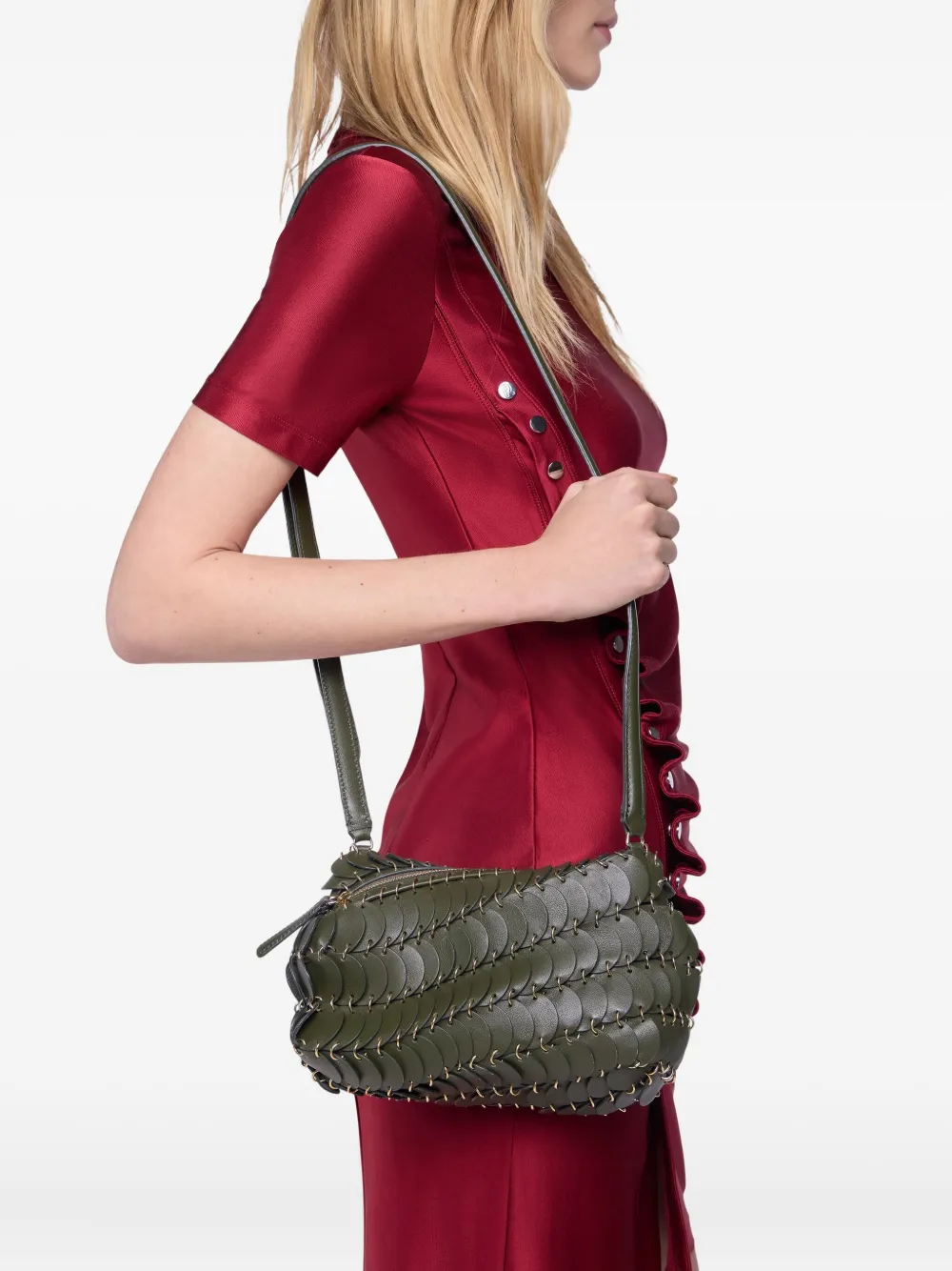 Сумка через плечо Paco Rabanne, зеленый
Сумка через плечо Paco Rabanne, зеленый