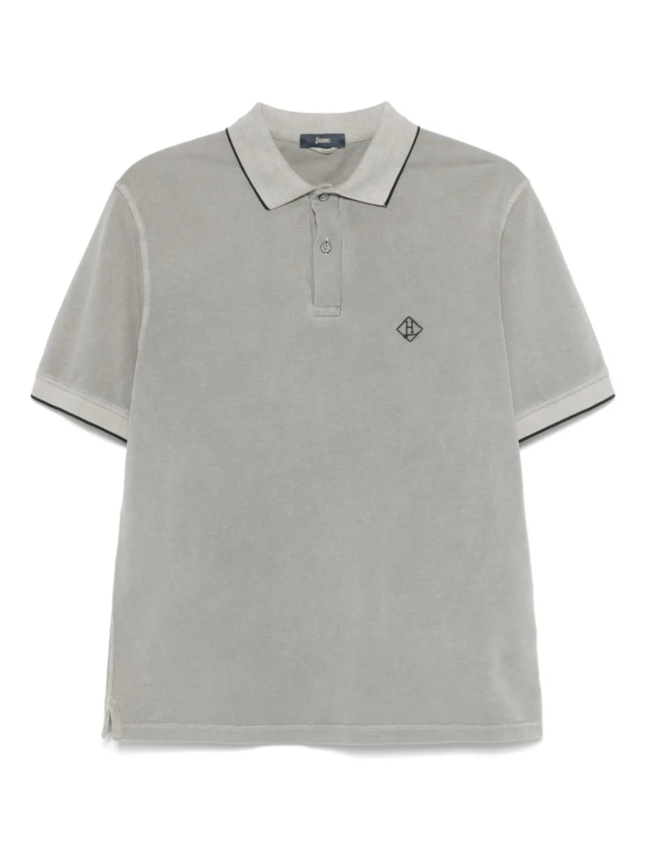 Рубашка поло с вышитым логотипом Herno, коричневый
Рубашка поло с вышитым логотипом Herno, коричневый