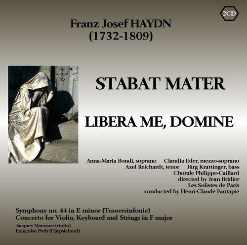 CD диск Haydn / Bondi / Eder / Reichardt / Fantapie: Stabat Mater
CD диск Haydn / Bondi / Eder / Reichardt / Fantapie: Stabat Mater
