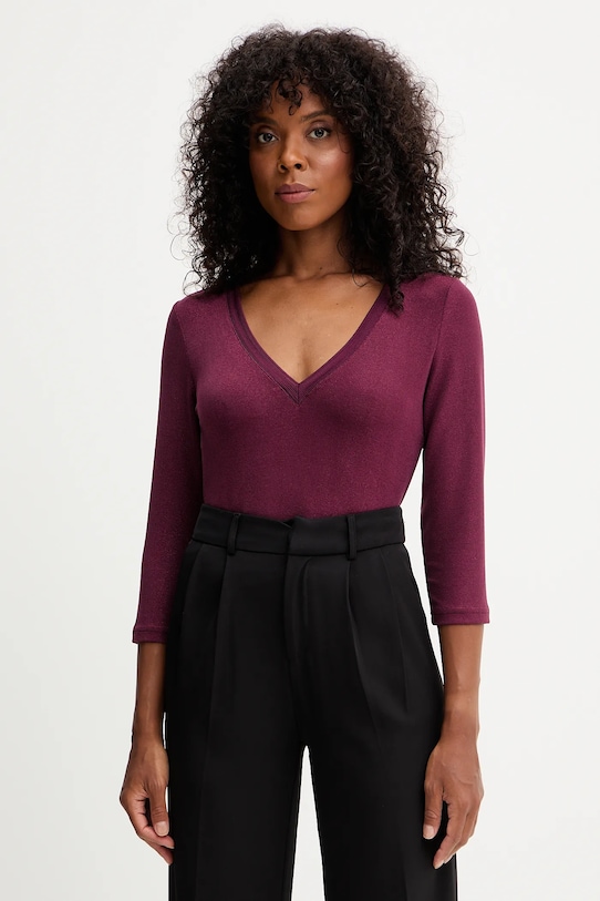 Лонгслив с длинным рукавом Morgan, бордовый
Лонгслив с длинным рукавом Morgan, бордовый