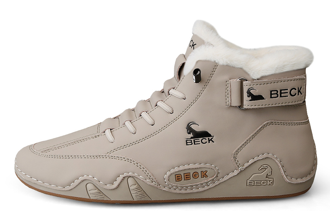 BECK Утепленные противоскользящие полувысокие повседневные ботинки унисекс песочного цвета, цвет Sand (Fleece-Lined)
BECK Утепленные противоскользящие полувысокие повседневные ботинки унисекс песочного цвета, цвет Sand (Fleece-Lined)
