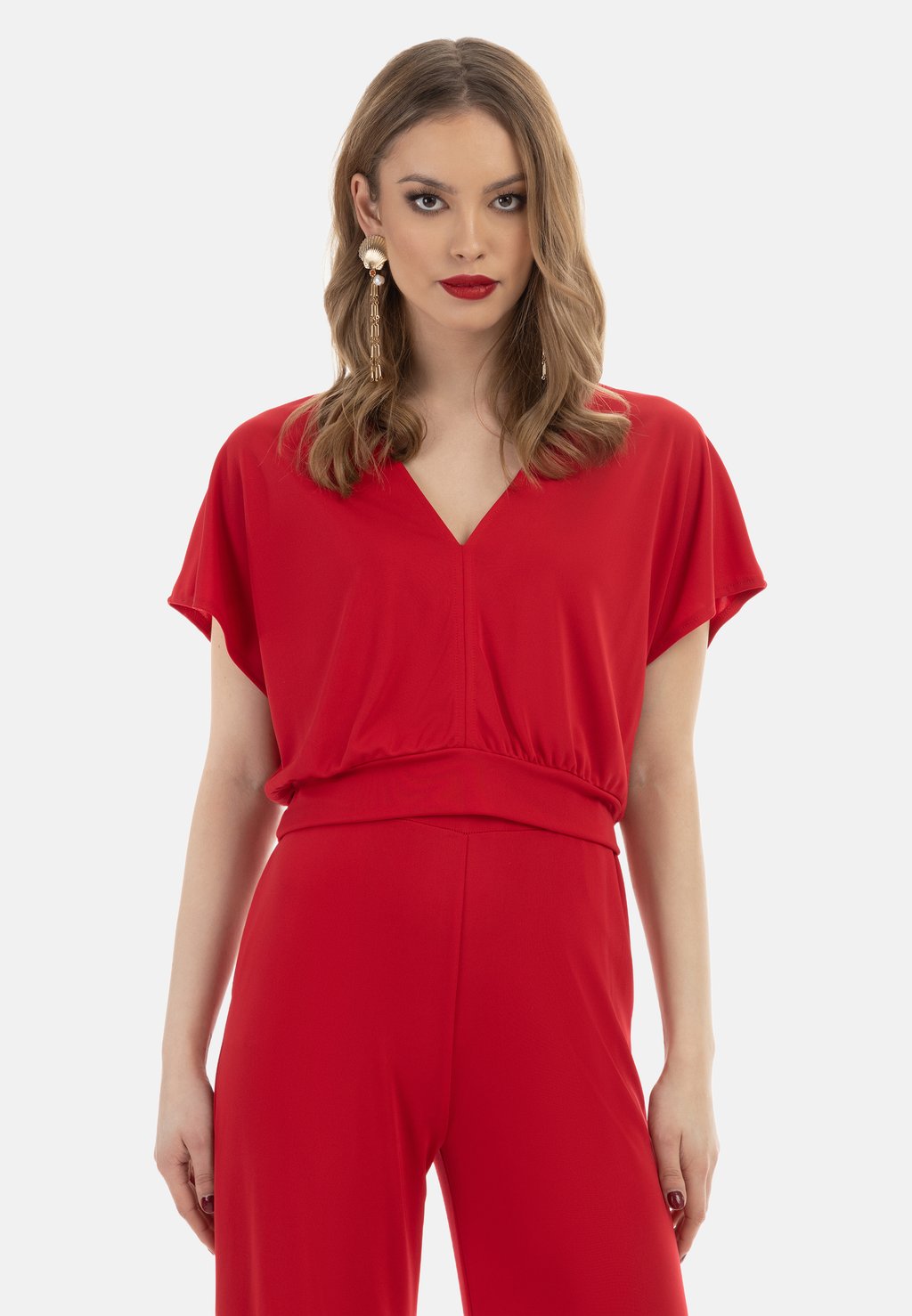 Базовая футболка faina, красный
Базовая футболка faina, красный