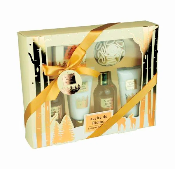 Набор для ванны для тела из 6 предметов Aceite De Ricino Markant, 1 UD
Набор для ванны для тела из 6 предметов Aceite De Ricino Markant, 1 UD