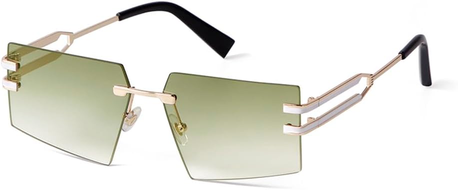 Уникальные большие солнцезащитные очки без оправы для женщин в стиле ретро с металлическими линзами, модные солнцезащитные очки для мужчин с защитой от УФ-излучения UV400 HVTVTLA, C6
Уникальные большие солнцезащитные очки без оправы для женщин в стиле ретро с металлическими линзами, модные солнцезащитные очки для мужчин с защитой от УФ-излучения UV400 HVTVTLA, C6