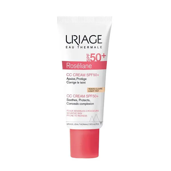 Цветной защитный крем Cc Crema Spf50+ Roséliane Uriage, 1 UD
Цветной защитный крем Cc Crema Spf50+ Roséliane Uriage, 1 UD