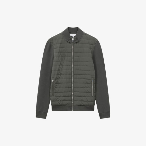 Стеганая трикотажная куртка Freddie из смесового хлопка Reiss, цвет sage, Зеленый, Стеганая трикотажная куртка Freddie из смесового хлопка Reiss, цвет sage
Стеганая трикотажная куртка Freddie из смесового хлопка Reiss, цвет sage, Зеленый, Стеганая трикотажная куртка Freddie из смесового хлопка Reiss, цвет sage