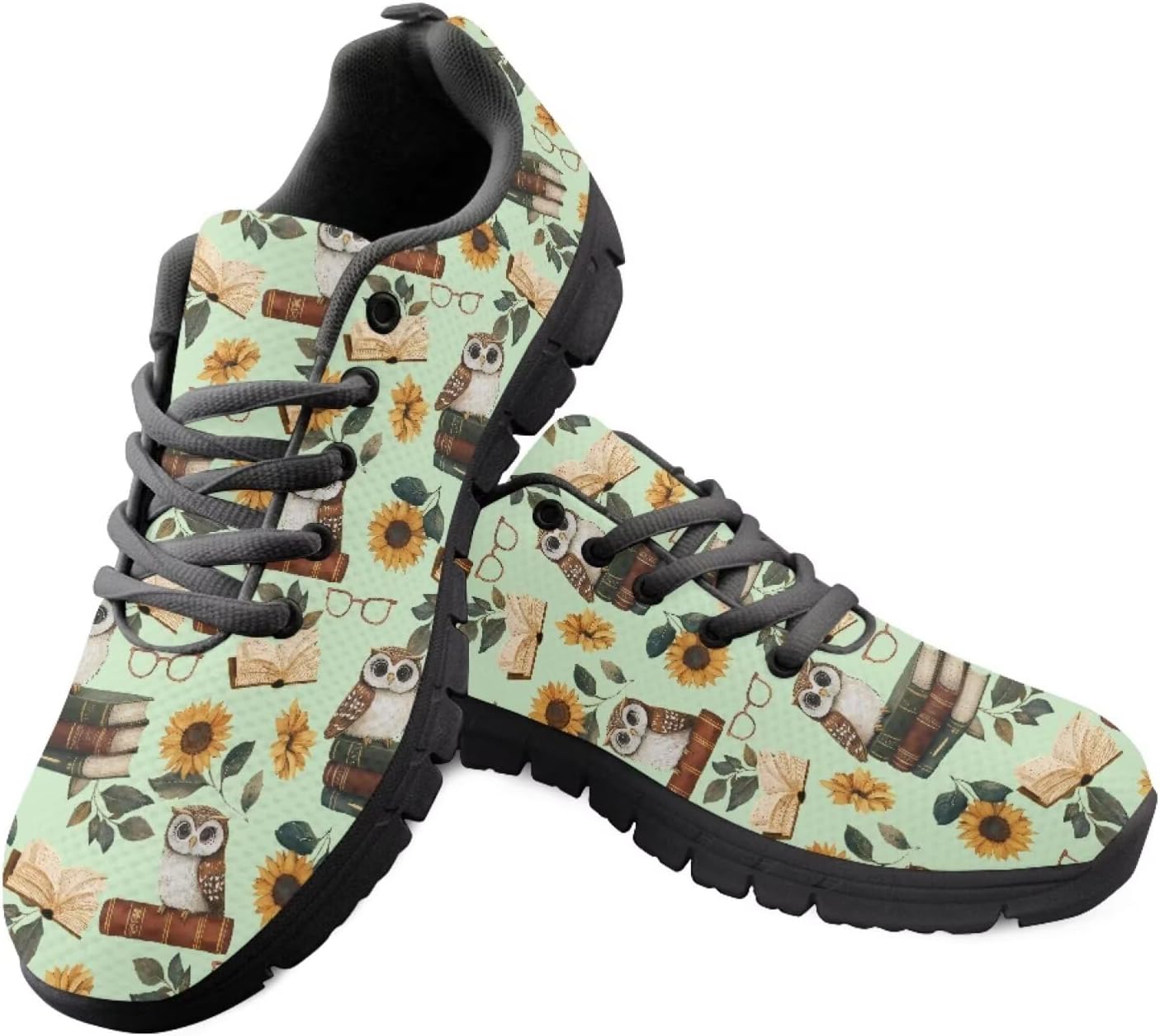 Кроссовки с флагом США для прогулок, кеды на 4 июля, повседневные беговые кроссовки для Дня независимости Getelinseng, Owl Books Sunflower
Кроссовки с флагом США для прогулок, кеды на 4 июля, повседневные беговые кроссовки для Дня независимости Getelinseng, Owl Books Sunflower