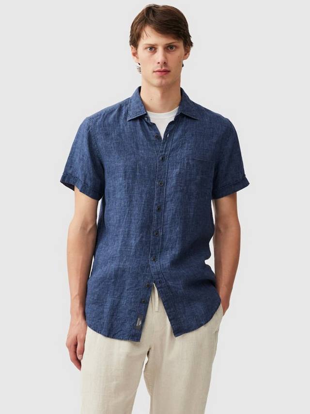 Palm Beach Linen Slim Fit рубашка с короткими рукавами Rodd & Gunn, Marine
Palm Beach Linen Slim Fit рубашка с короткими рукавами Rodd & Gunn, Marine