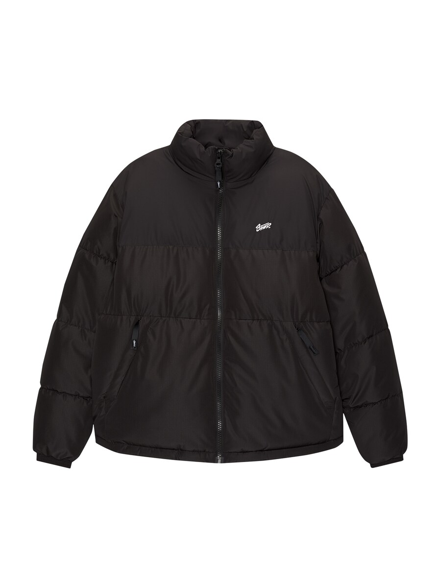 Межсезонная куртка Pull&Bear, черный
Межсезонная куртка Pull&Bear, черный