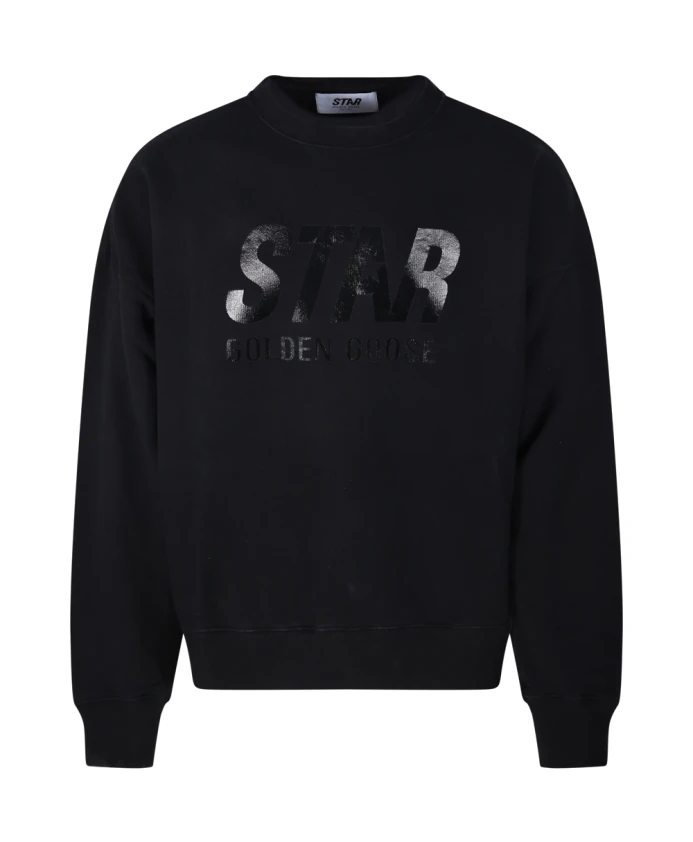 Толстовка с круглым вырезом и логотипом Golden Goose, черный
Толстовка с круглым вырезом и логотипом Golden Goose, черный