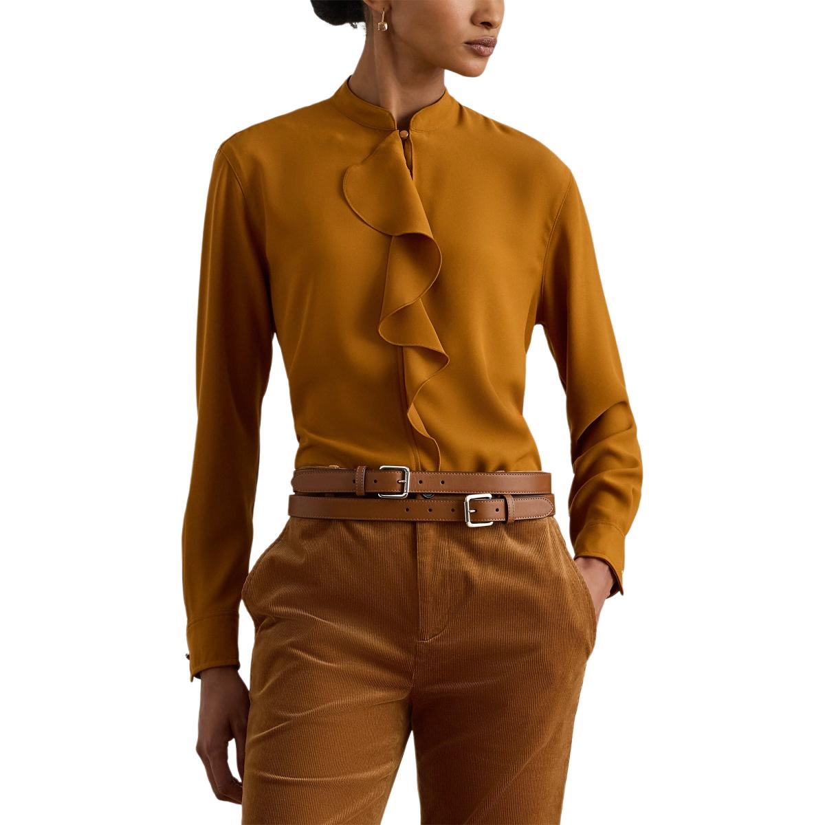 Ralph Lauren Женская рубашка коричневого цвета
Ralph Lauren Женская рубашка коричневого цвета