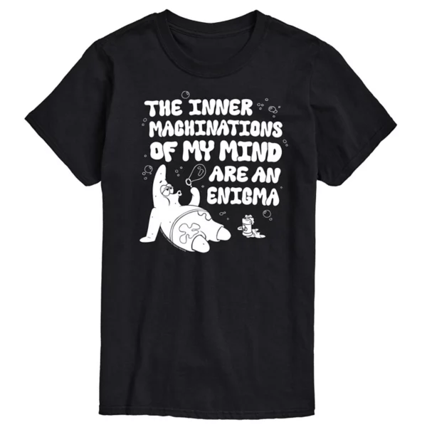 Мужская футболка с принтом Патрика и Губки Боба Квадратные Штаны Nickelodeon, черный
Мужская футболка с принтом Патрика и Губки Боба Квадратные Штаны Nickelodeon, черный