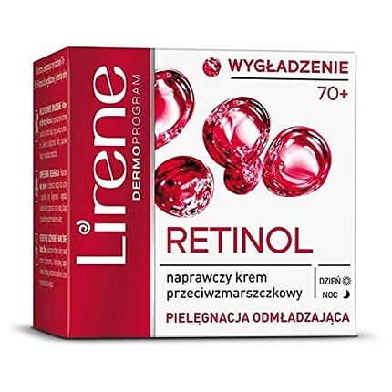 Lirene Антивозрастной крем для ухода 70+ 50мл
Lirene Антивозрастной крем для ухода 70+ 50мл