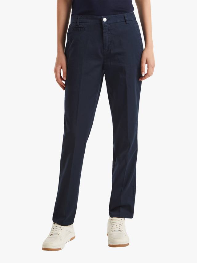 Облегающие брюки-чиносы Benetton, синий
Облегающие брюки-чиносы Benetton, синий