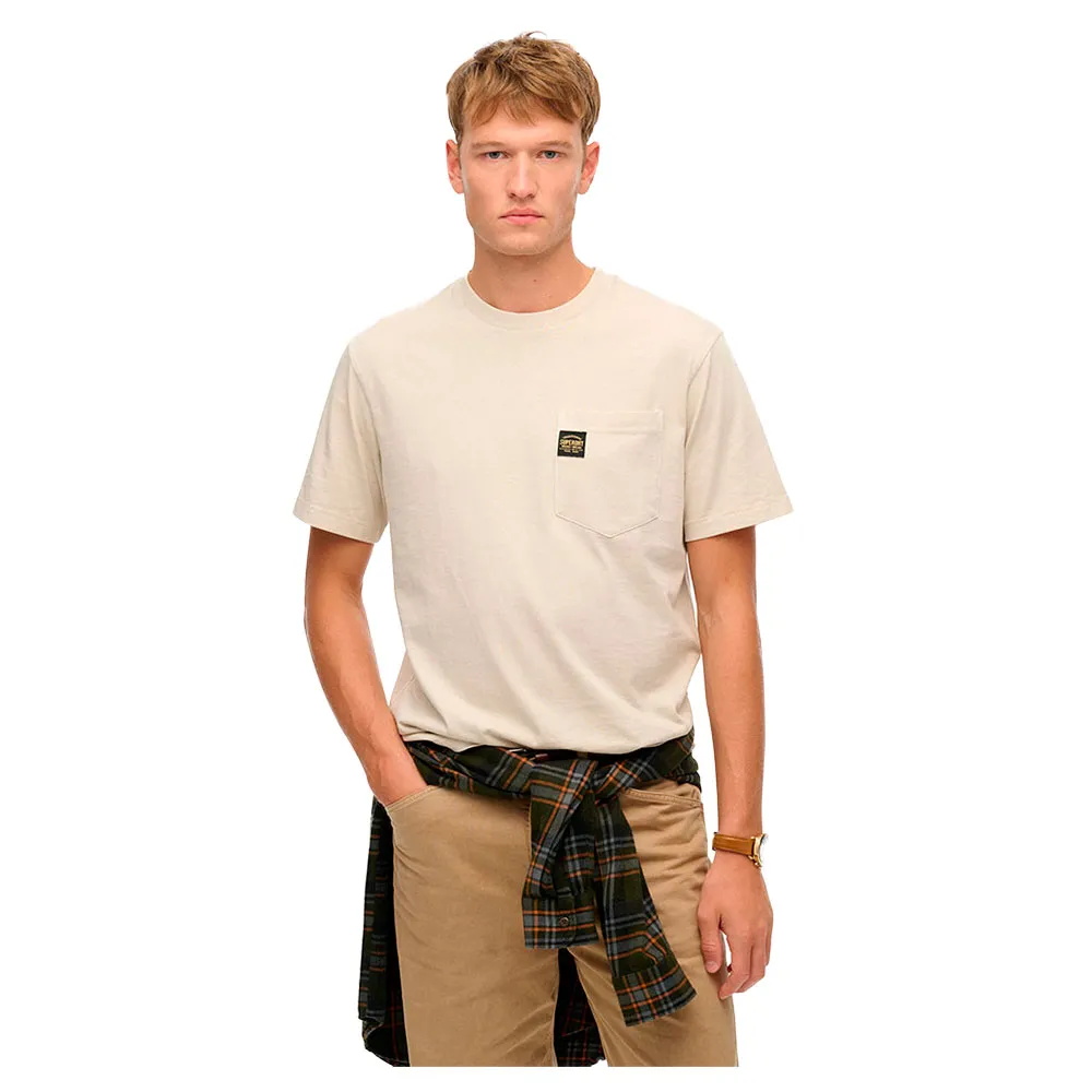 Футболка с коротким рукавом Superdry Contrast Stitch Pocket, бежевый
Футболка с коротким рукавом Superdry Contrast Stitch Pocket, бежевый