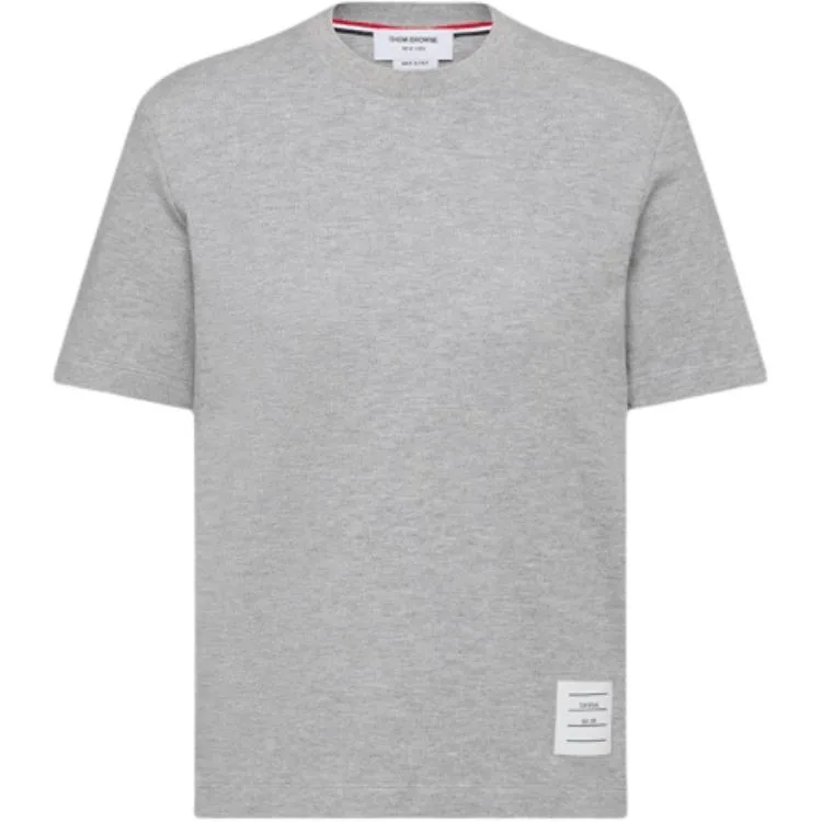 Футболка с 4-полосным принтом THOM BROWNE, светло-серый
Футболка с 4-полосным принтом THOM BROWNE, светло-серый