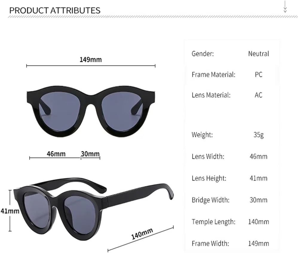 Овальные толстые модные солнцезащитные очки для мужчин и женщин в стиле панк-ретро, минималистичный дизайн, защитные очки от УФ-излучения KTUCN, Black Blue
Овальные толстые модные солнцезащитные очки для мужчин и женщин в стиле панк-ретро, минималистичный дизайн, защитные очки от УФ-излучения KTUCN, Black Blue