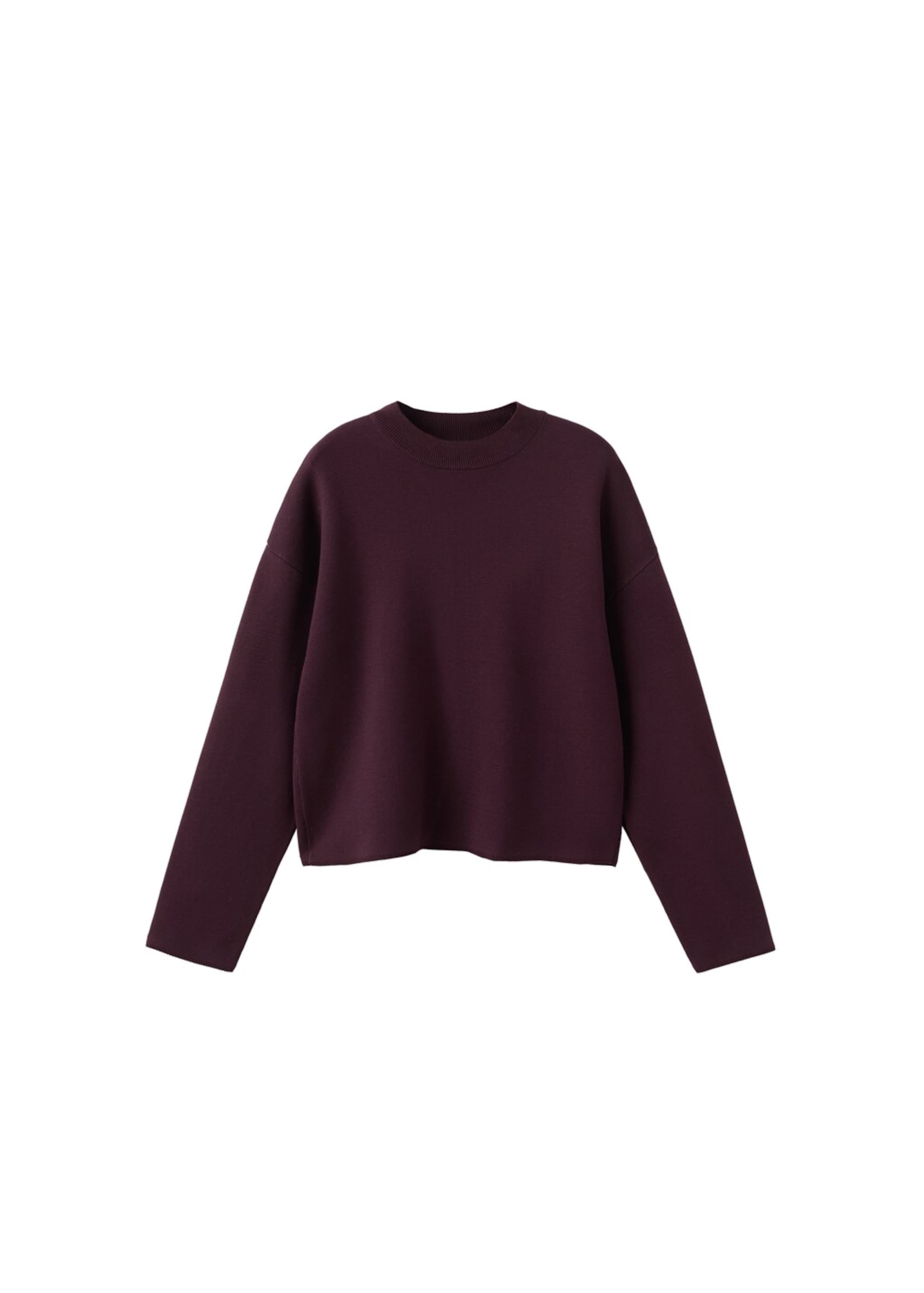 MANGO Свитер 'Twintow' в винно-красном цвете
MANGO Свитер 'Twintow' в винно-красном цвете