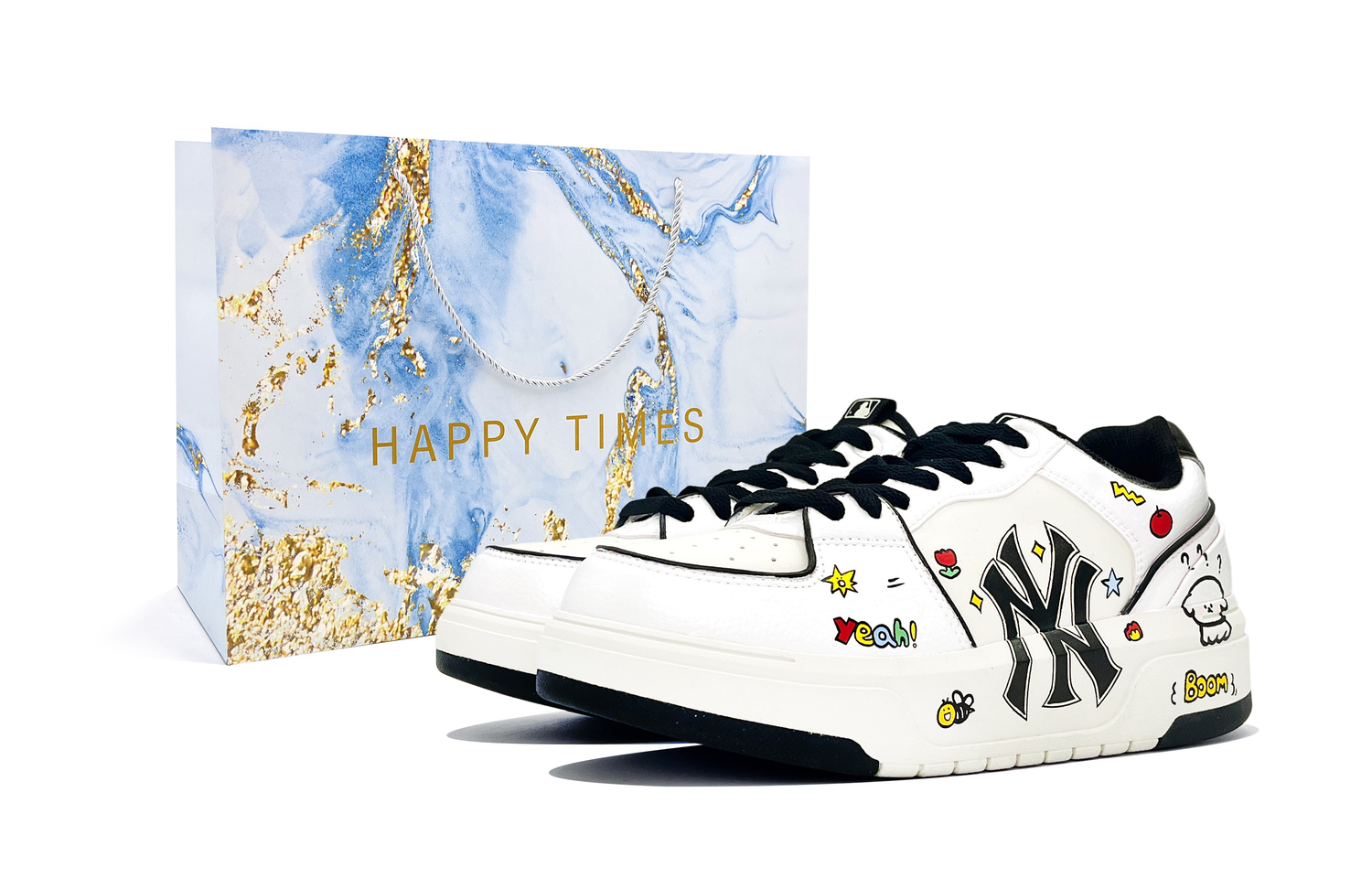 MLB Чанки лайнер лоу топ скейтборд кроссовки унисекс белые - белая шоппинг сумка, цвет White Shopping Bag
MLB Чанки лайнер лоу топ скейтборд кроссовки унисекс белые - белая шоппинг сумка, цвет White Shopping Bag