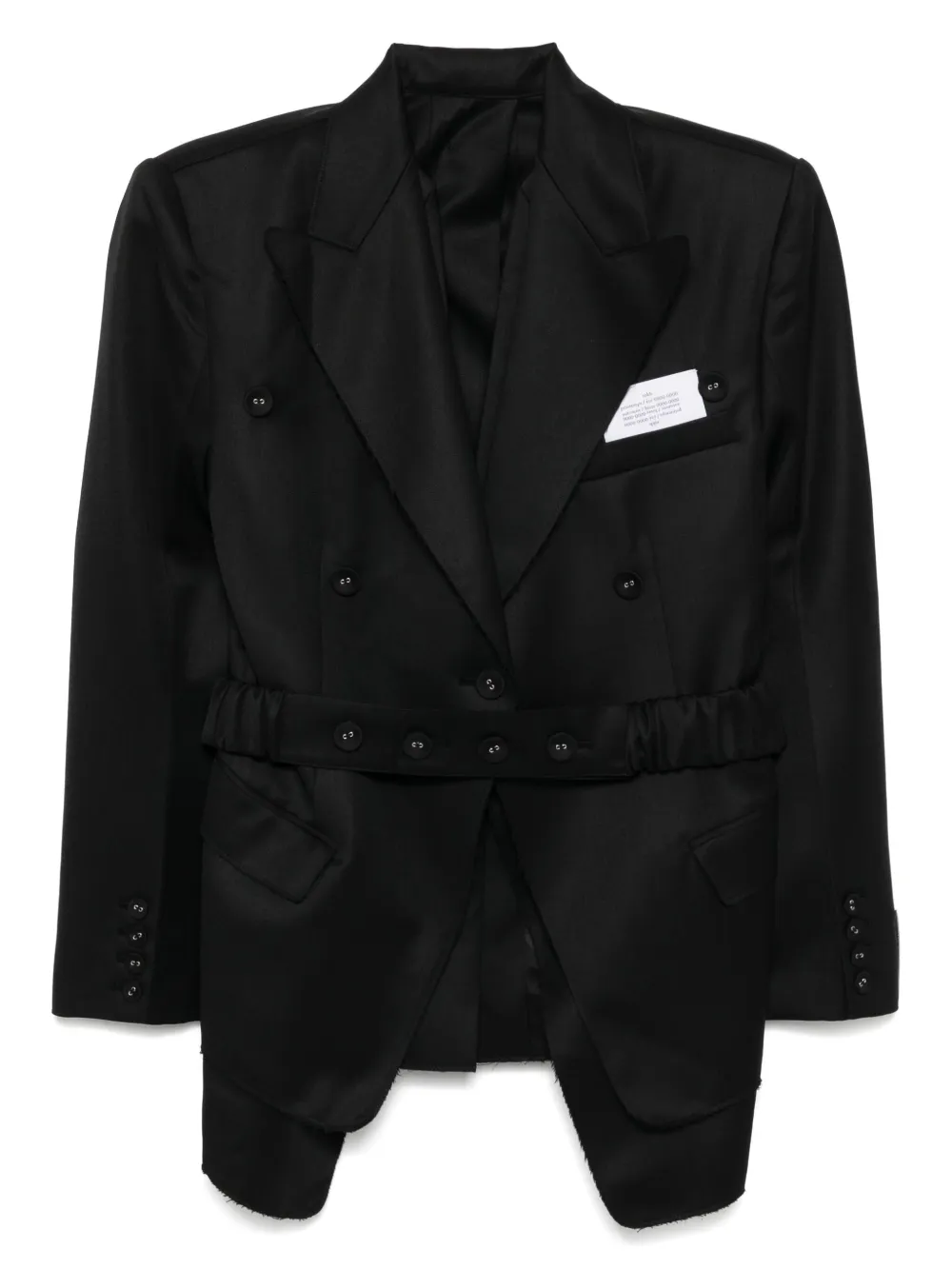Двухслойный пиджак Rokh, черный
Двухслойный пиджак Rokh, черный