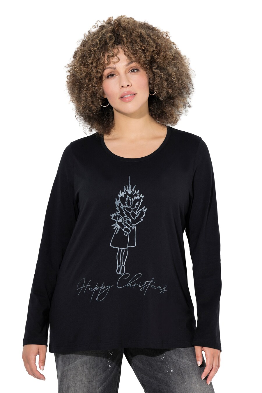 Рубашка Ulla Popken, черный
Рубашка Ulla Popken, черный