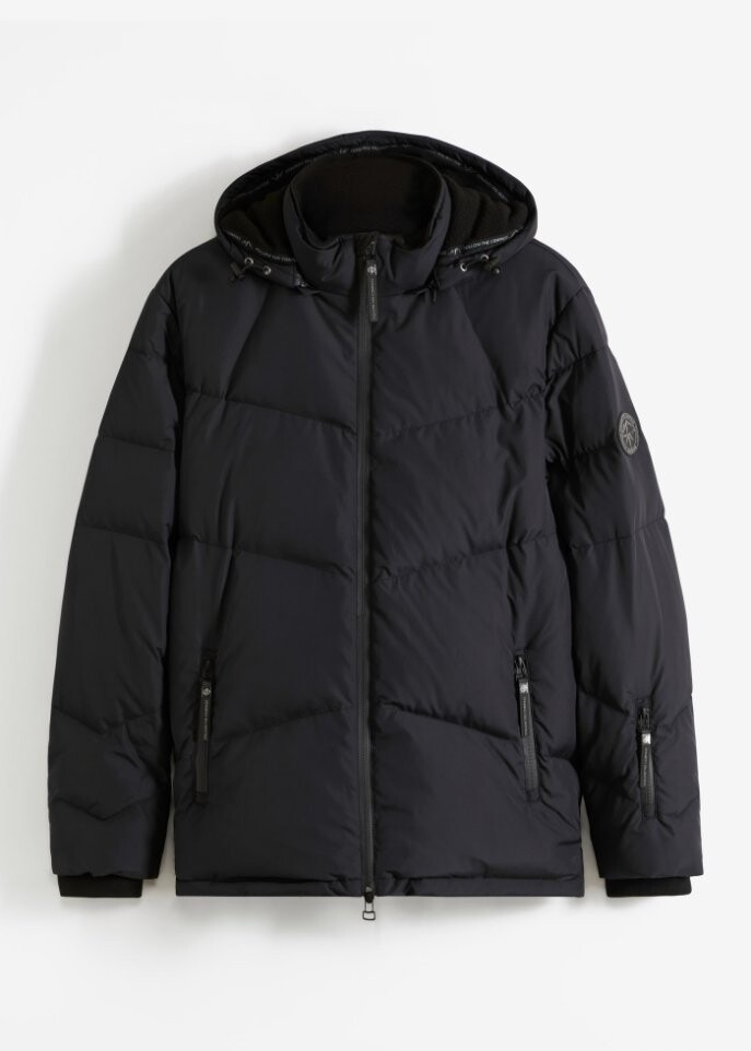 Пуховик essential с переработанным большим пальцем и термоизоляционной технологией Bpc Bonprix Collection, черный
Пуховик essential с переработанным большим пальцем и термоизоляционной технологией Bpc Bonprix Collection, черный