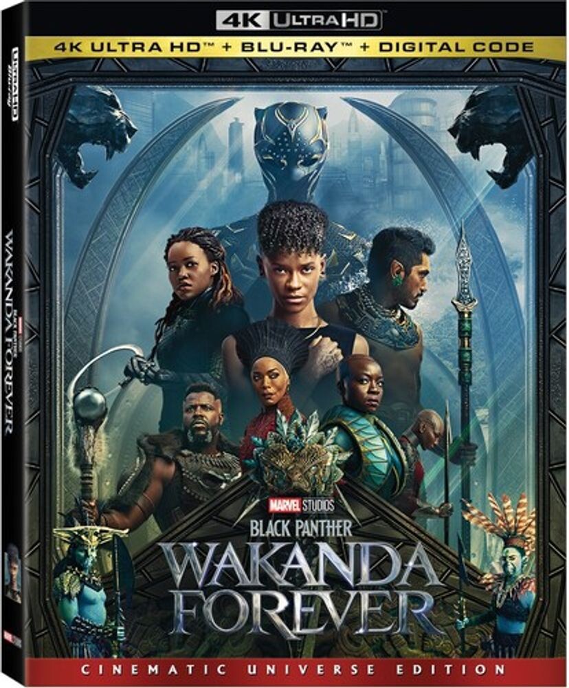 Диск 4K UHD Black Panther: Wakanda Forever
Диск 4K UHD Black Panther: Wakanda Forever