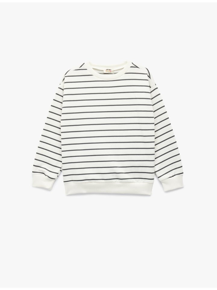 KOTON Полосатые толстовки в цвете экрю
KOTON Полосатые толстовки в цвете экрю