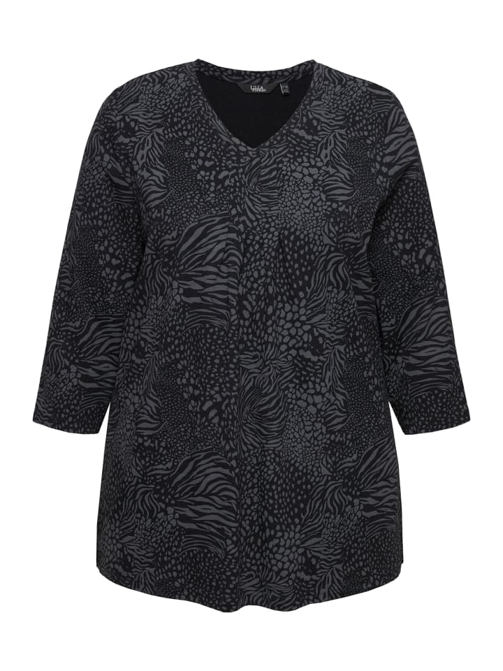 Рубашка с длинным рукавом Ulla Popken, черный
Рубашка с длинным рукавом Ulla Popken, черный