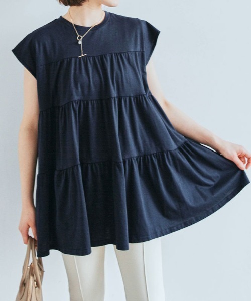 Туника-футболка многоярусная KirakiraShop, темно-синий
Туника-футболка многоярусная KirakiraShop, темно-синий