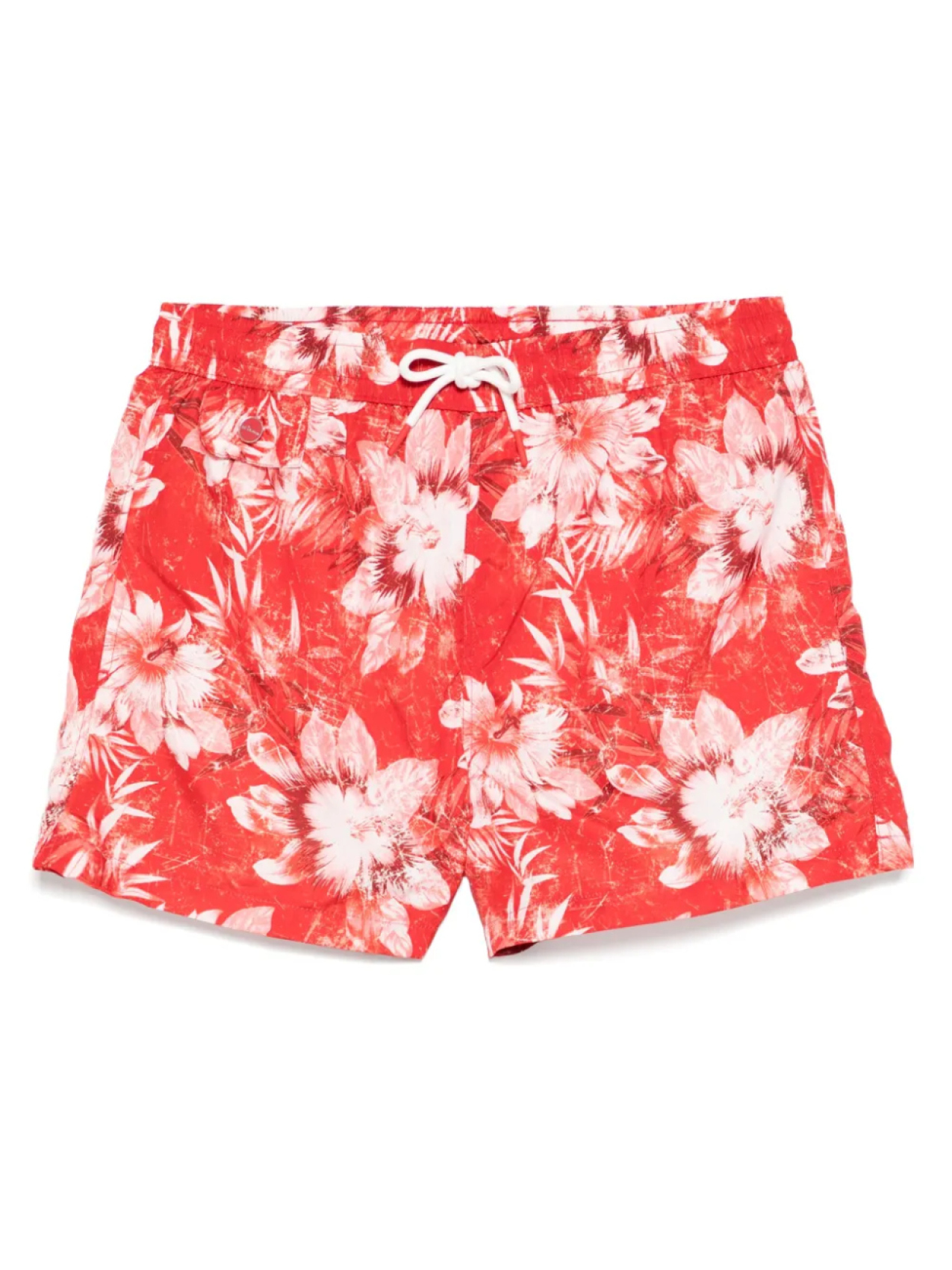 Плавки-шорты с цветочным принтом Kiton, красный
Плавки-шорты с цветочным принтом Kiton, красный