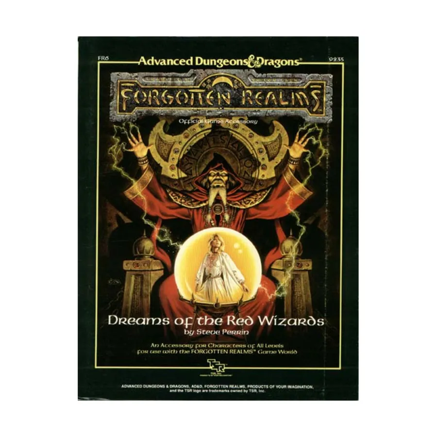Dreams of the Red Wizards, Forgotten Realms - People and Organizations of the Realms, мягкая обложка
Dreams of the Red Wizards, Forgotten Realms - People and Organizations of the Realms, мягкая обложка