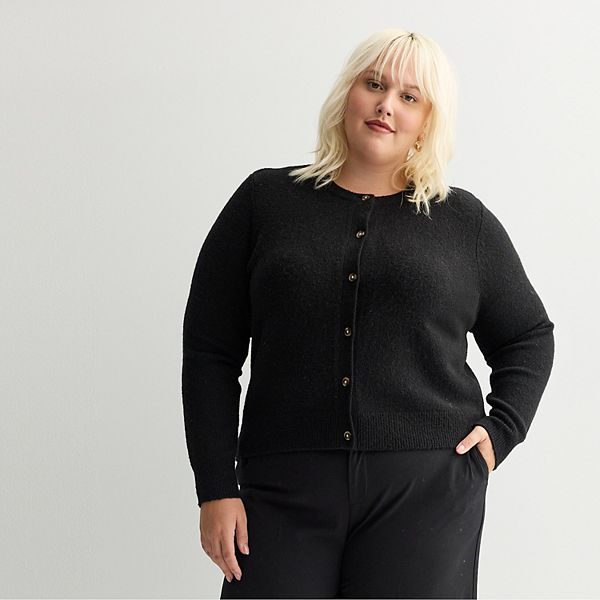 Кардиган с круглым вырезом Plus size Nine West, Mineral Black
Кардиган с круглым вырезом Plus size Nine West, Mineral Black