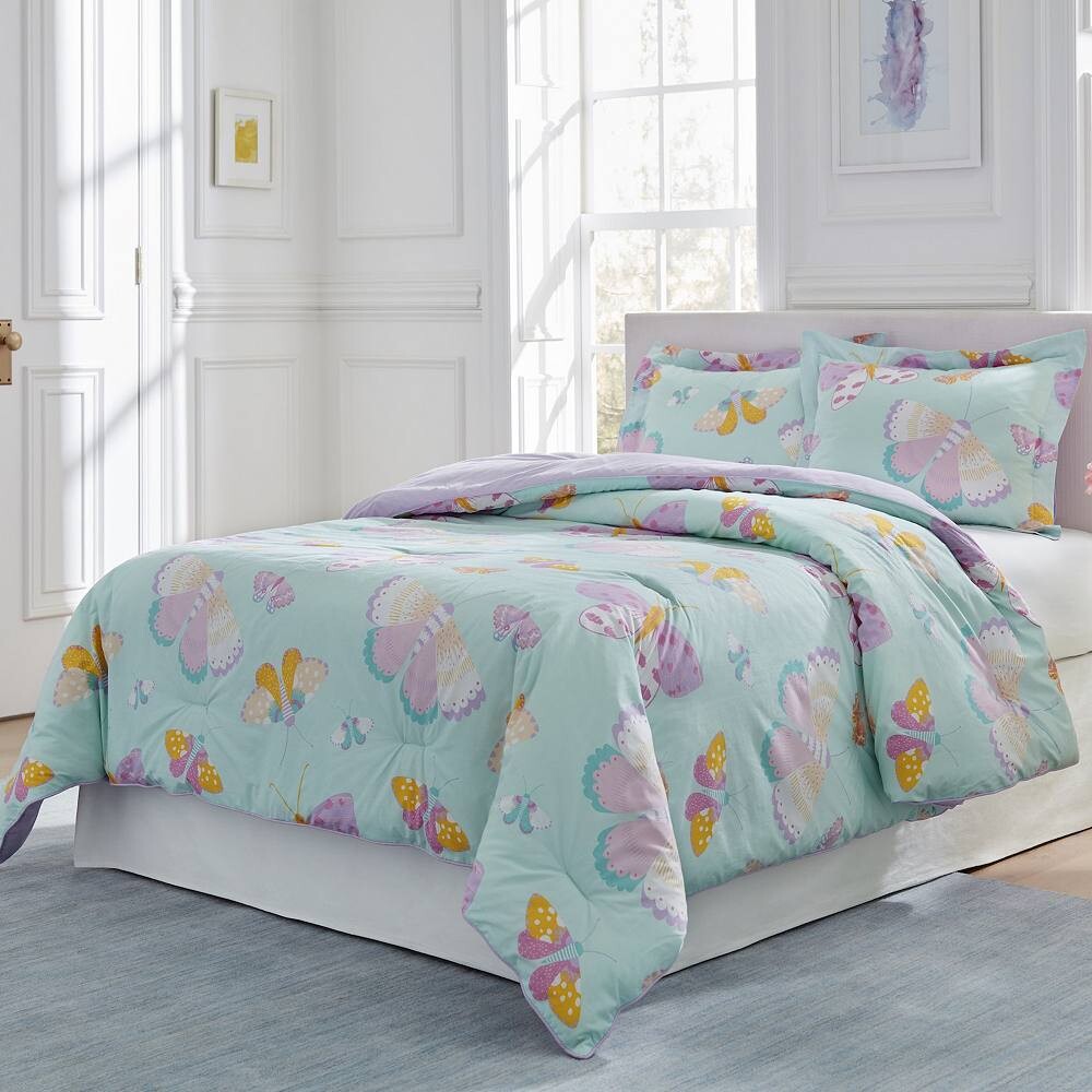 Комплект постельного белья Lullabye из хлопка с перкалем и бабочкой Fairy Lullabye Bedding, мультиколор
Комплект постельного белья Lullabye из хлопка с перкалем и бабочкой Fairy Lullabye Bedding, мультиколор