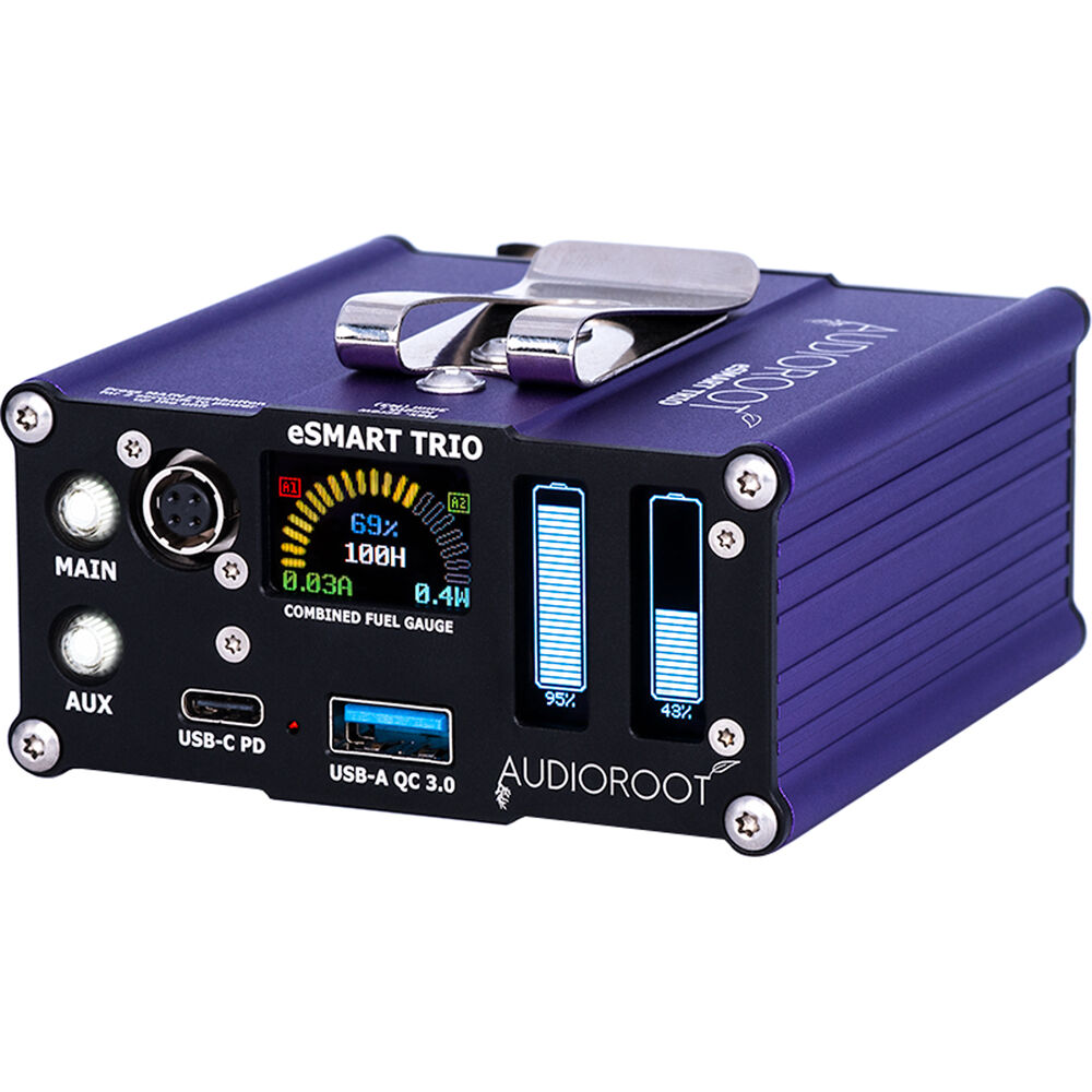 AUDIOROOT eSMART TRIO Compact Battery Distribution Box ESMART
AUDIOROOT eSMART TRIO Compact Battery Distribution Box ESMART