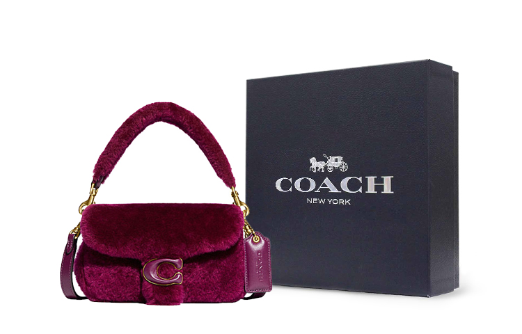 Coach Сумка-кроссбоди из овчины с подушкой, маленькая женская, фиолетовая
Coach Сумка-кроссбоди из овчины с подушкой, маленькая женская, фиолетовая