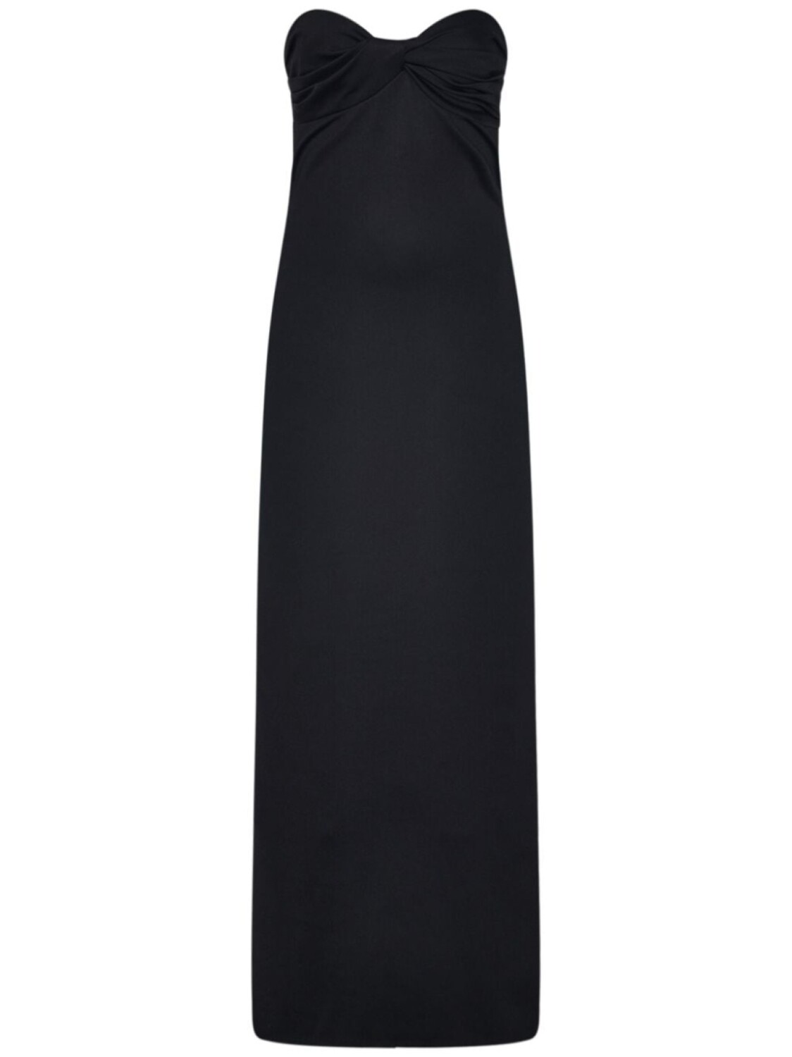 Rosetta Getty платье макси без бретелей с драпировкой, черный
Rosetta Getty платье макси без бретелей с драпировкой, черный