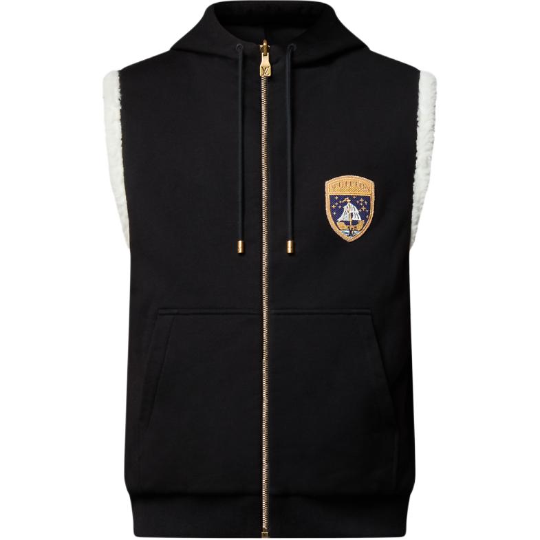 Реверсивная флисовая жилетка LOUIS VUITTON, черный
Реверсивная флисовая жилетка LOUIS VUITTON, черный